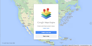 Google Map Engine Greeting
